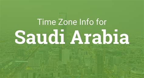 saudi arabia riyadh time zone